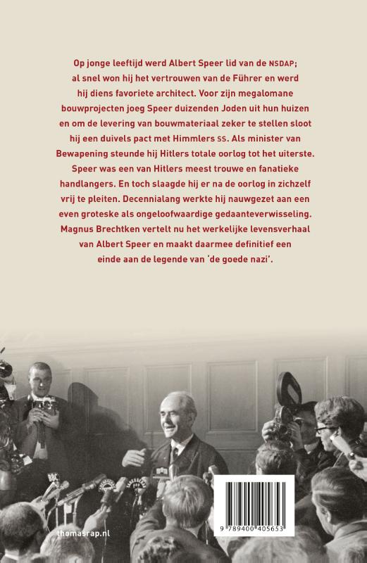 Albert Speer achterkant