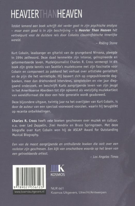 Heavier than heaven achterkant