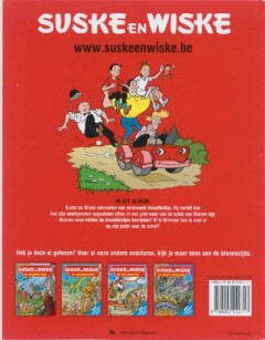 Het laatste dwaallicht / Suske en Wiske / 172 achterkant