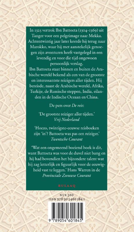 De reis / Oosterse Klassieken achterkant