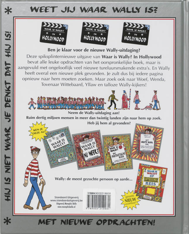 In Hollywood / Waar is Wally achterkant
