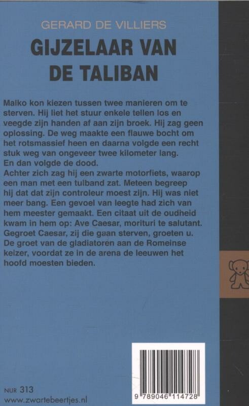 Gijzelaar van de Taliban / SAS / 170 achterkant
