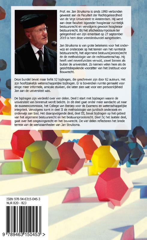 Verwant met verband: Ruimte, Recht en Wetenschap achterkant