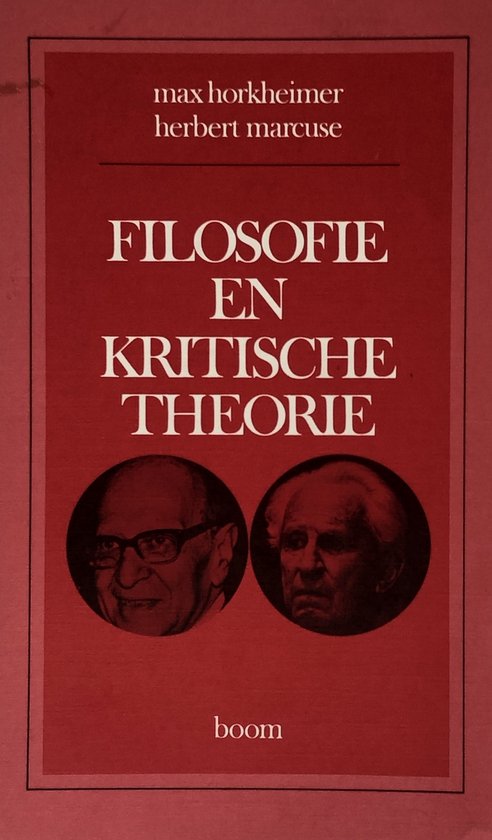 Filosofie en kritische theorie / Boom klassiek