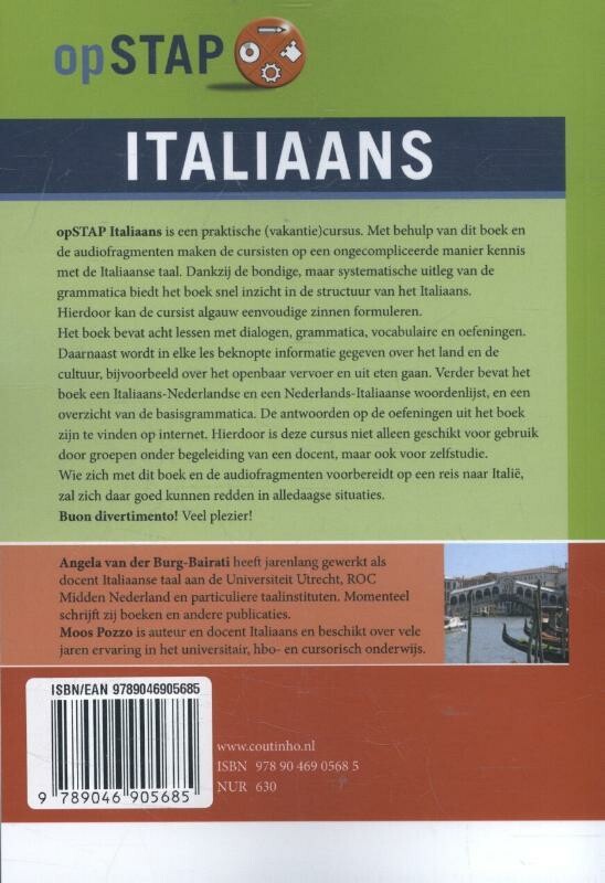 Italiaans / OpStap achterkant