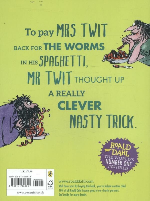 The Twits - Colour Edition achterkant