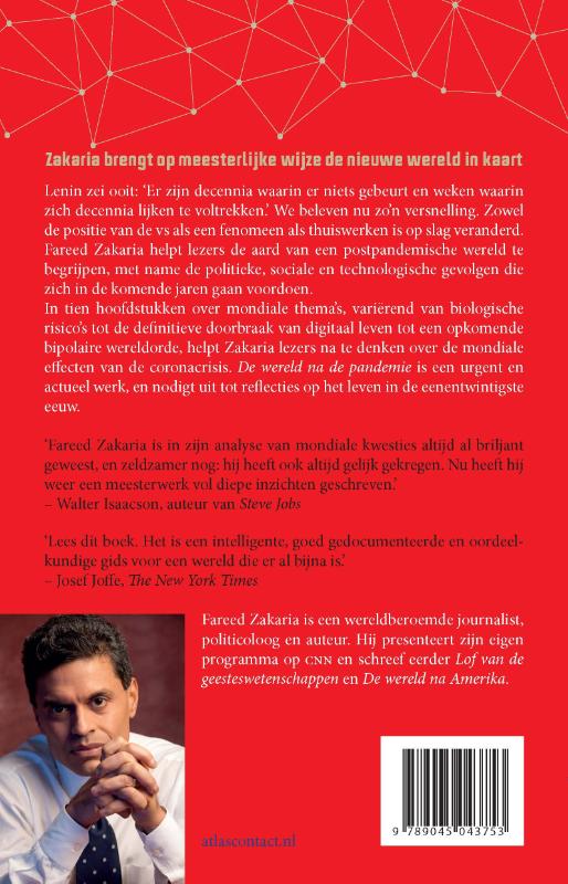 De wereld na de pandemie achterkant
