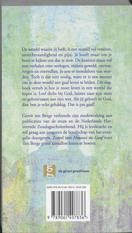 Gaaf Gaaf achterkant