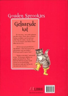 Gelaarsde kat / Gouden Sprookjes achterkant
