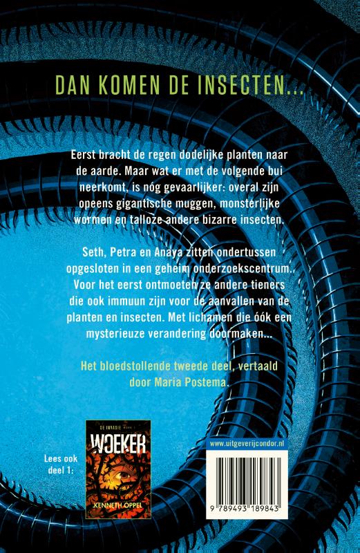 Zwerm / De invasie / 2 achterkant