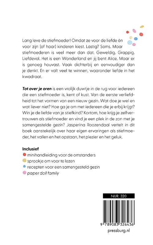 Tot over je oren achterkant