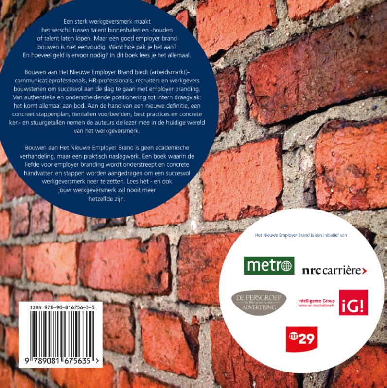 Bouwen aan het nieuwe employer brand Bouwen aan het nieuwe employer brand achterkant