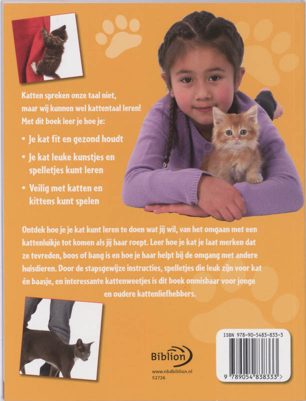 Leer De Kattentaal! achterkant