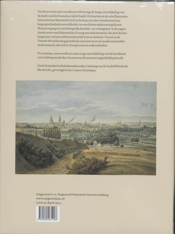 Historische atlassen - Historische Atlas van Maastricht achterkant