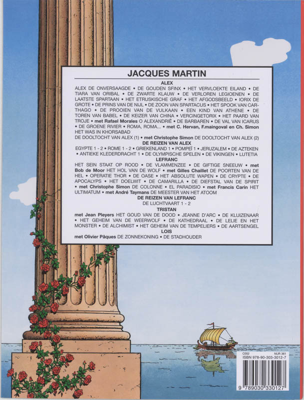 De zoon van Spartacus / Alex / 12 achterkant