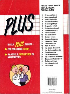 De Tuf-Tuf-club / Suske en Wiske Plus - tweede rode reeks / 9 achterkant