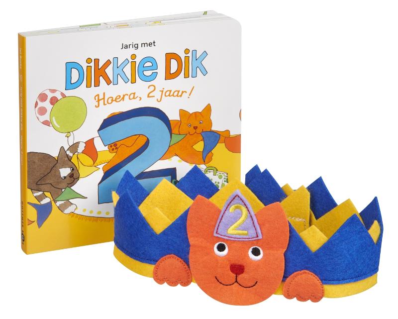 Dikkie Dik - Jarig met Dikkie Dik - Hoera, 2 jaar! achterkant