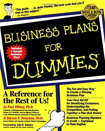 CREATING BUSINESS PLANS FOR DUMMI