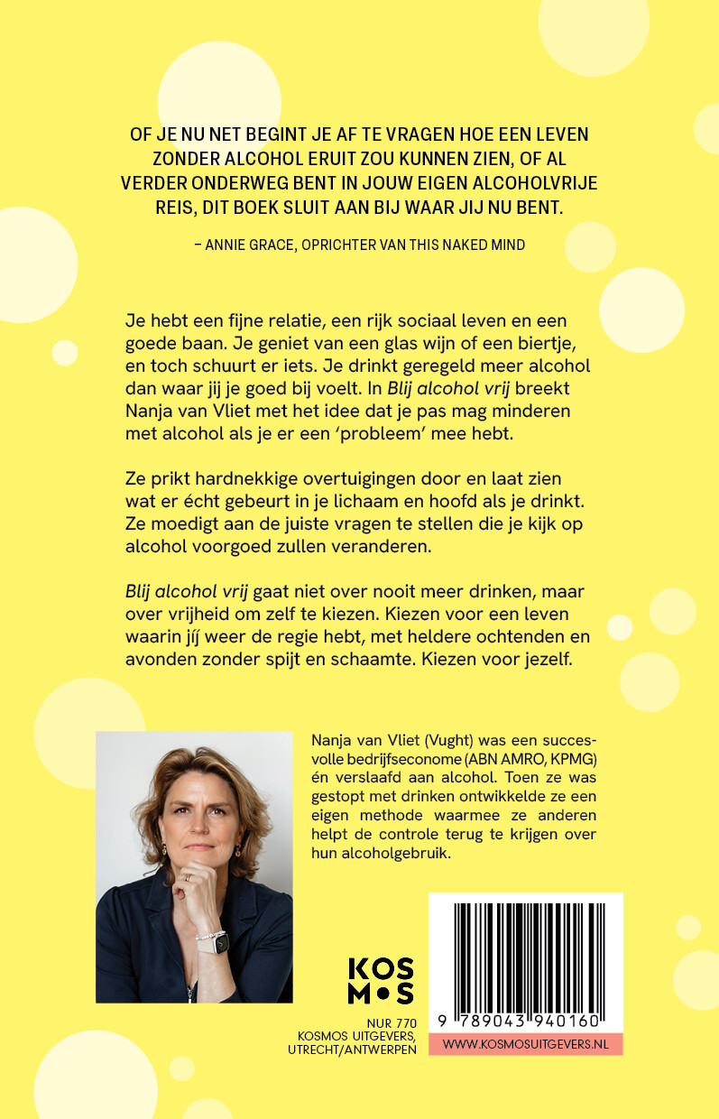 Blij alcoholvrij achterkant