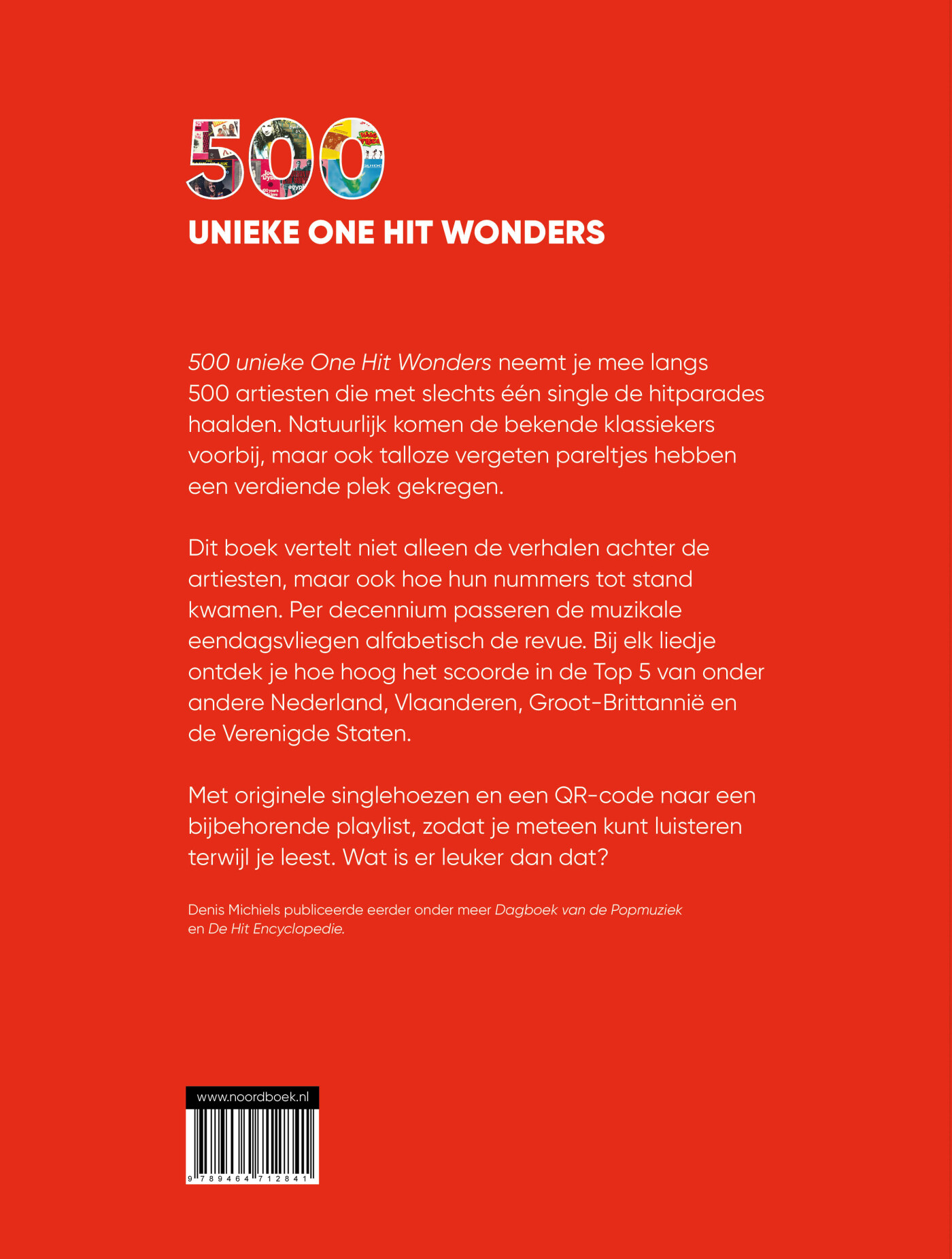 500 unieke one hit wonders achterkant