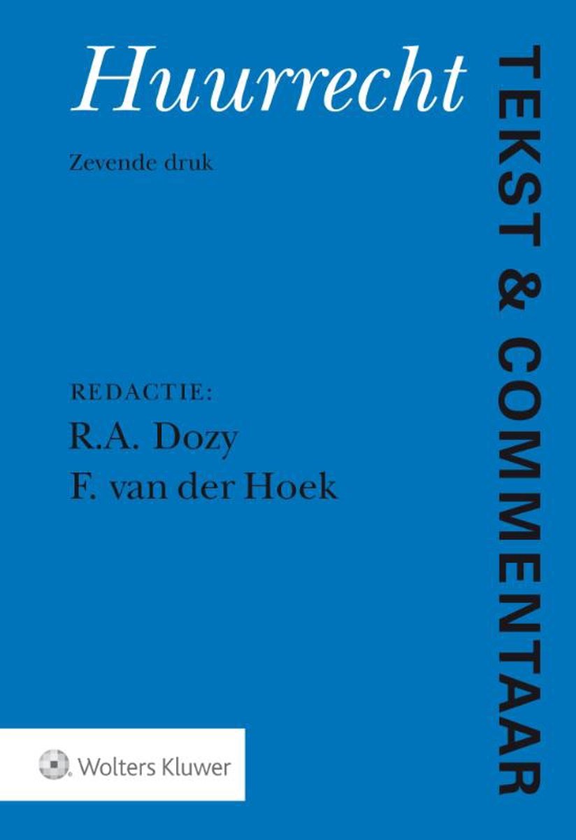 boekenbalie_9789013134230_cover Tekst & Commentaar - Huurrecht