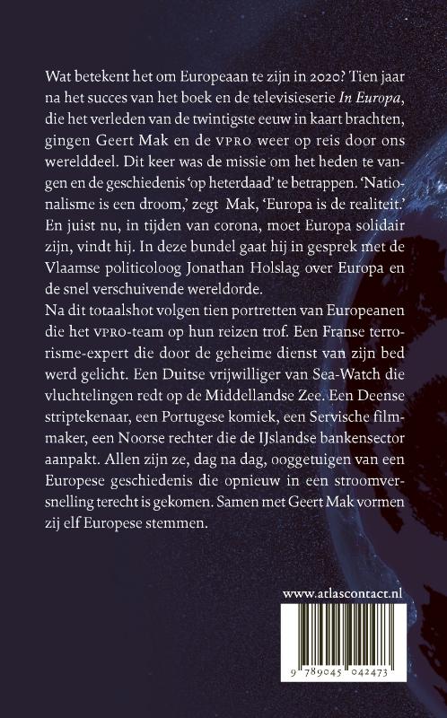 Elf Europese stemmen achterkant