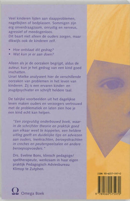 Kinderproblemen beter begrijpen Kinderproblemen beter begrijpen achterkant