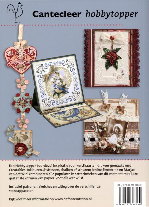 Christmas creatables / Cantecleer hobbytopper Christmas creatables / Cantecleer hobbytopper achterkant