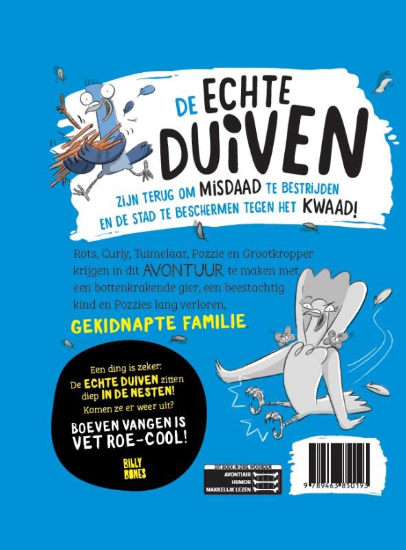 Echte Duiven in de nesten / Echte Duiven / 3 achterkant