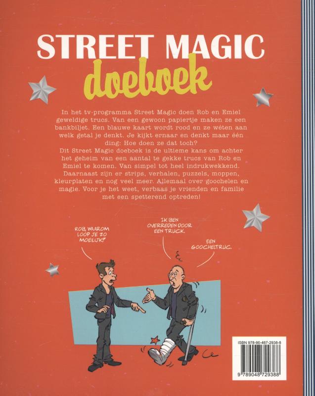 Street magic doeboek achterkant