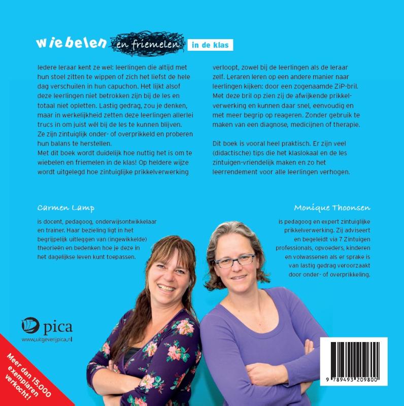 Wiebelen en friemelen in de klas achterkant