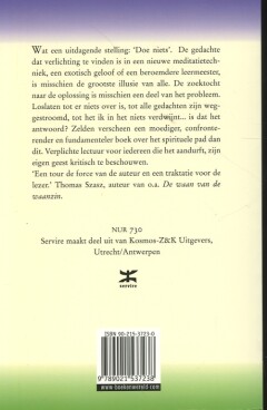 Doe niets Doe niets achterkant