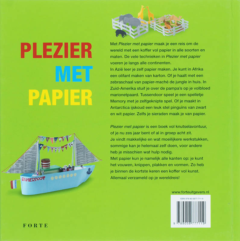 Plezier Met Papier E achterkant