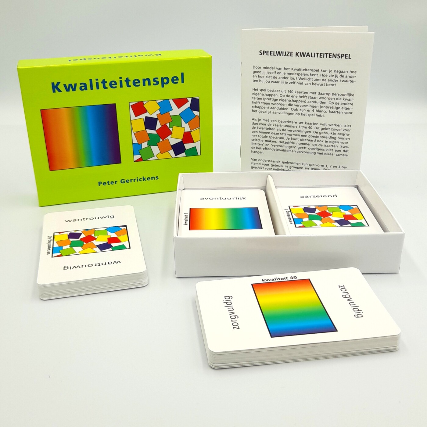 Kwaliteitenspel achterkant