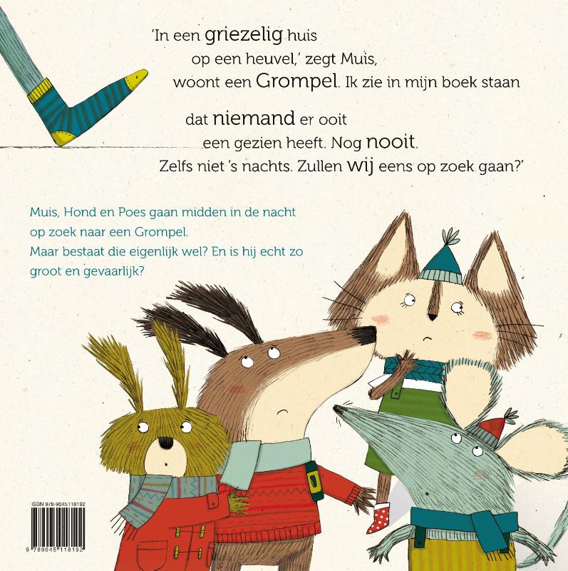 De grote gevaarlijke grompel achterkant