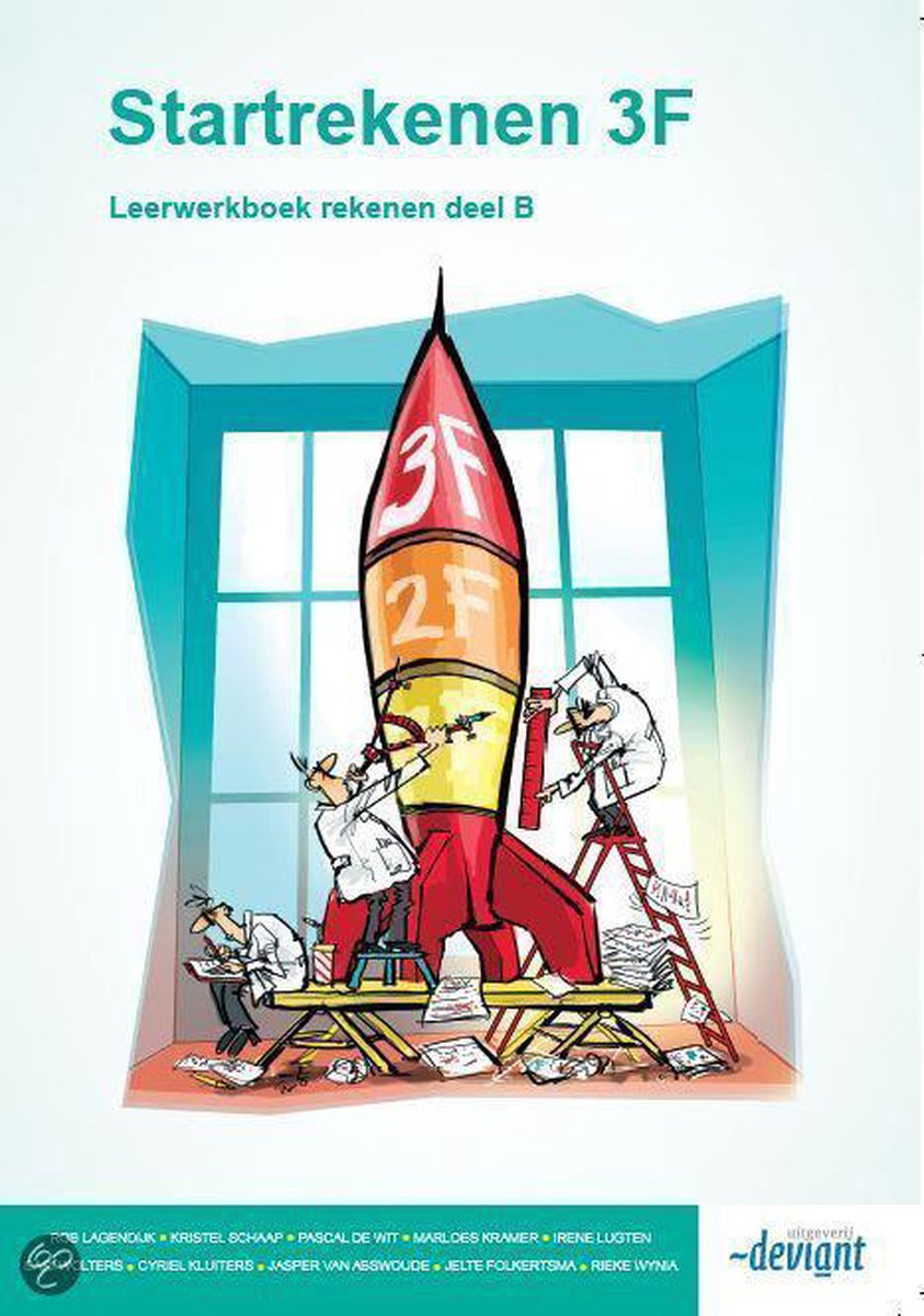 Startrekenen 3F mbo Deel B rekenen leerwerkboek