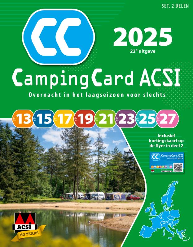 CampingCard ACSI 2025 (set) / ACSI Campinggids