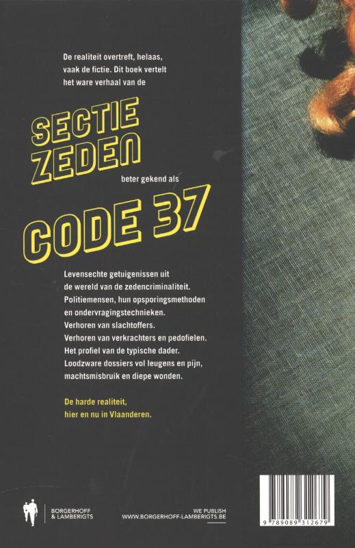 Het ware verhaal van Code 37 achterkant