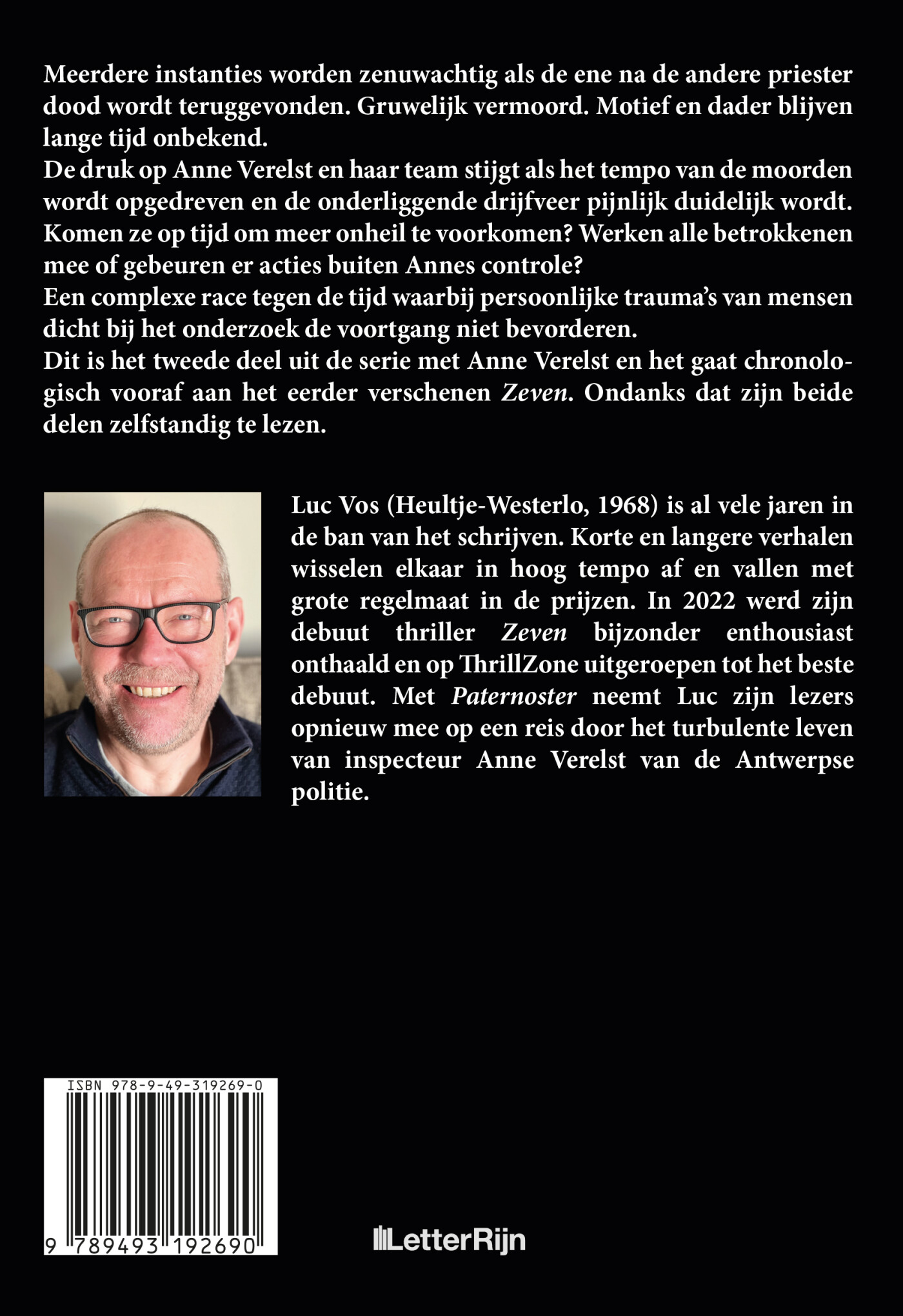 Paternoster / Anne Verelst / 2 achterkant