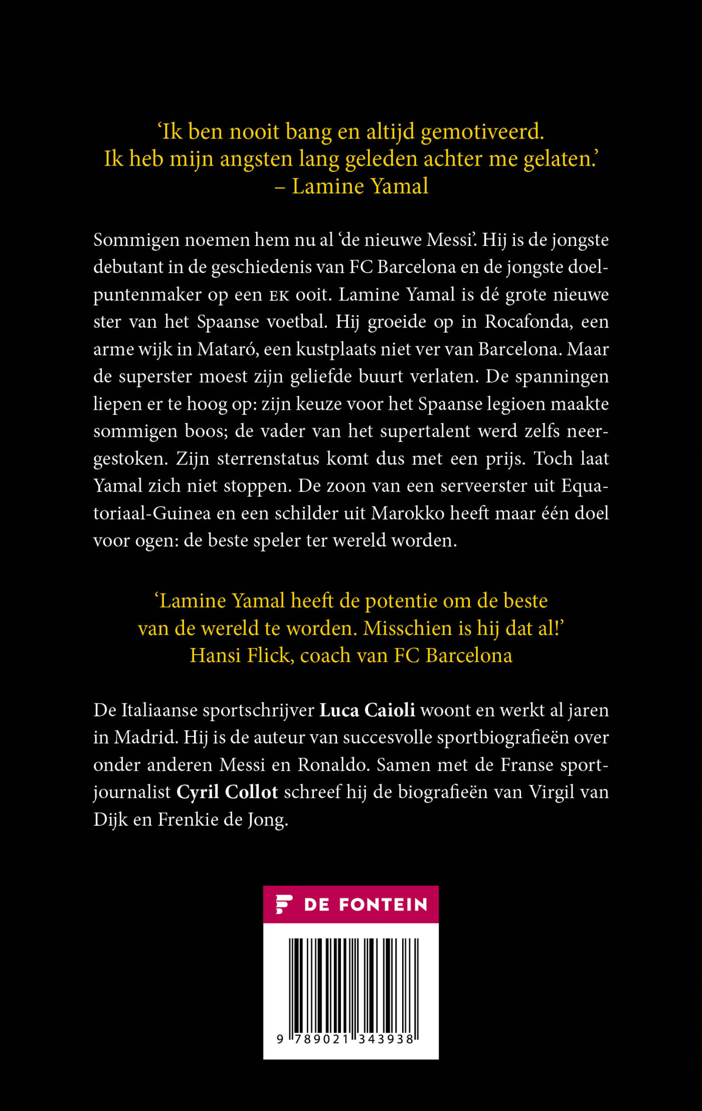 Lamine Yamal achterkant