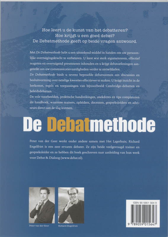 Debatmethode achterkant