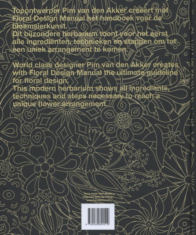 Floral Design Manual achterkant