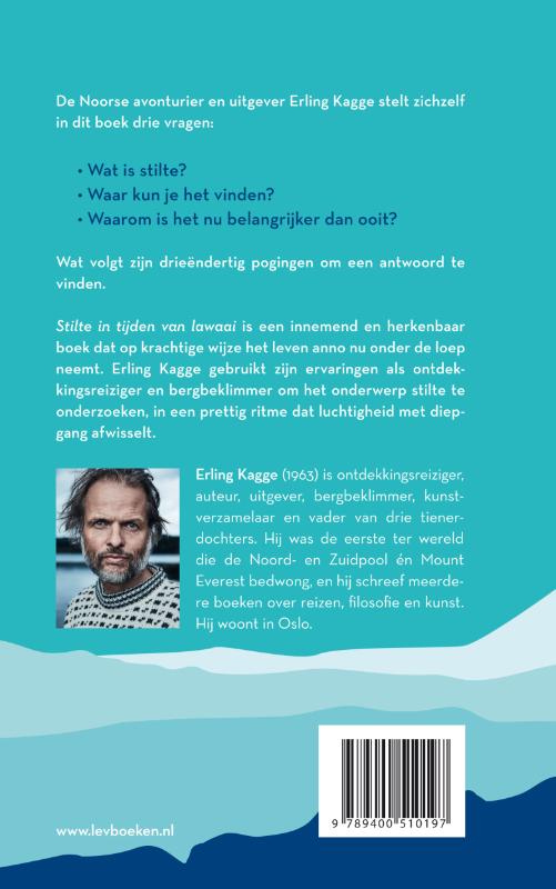 Stilte in tijden van lawaai Stilte in tijden van lawaai achterkant