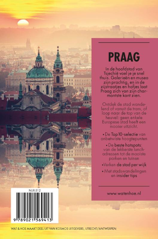 Wat & Hoe Reisgids  -   Praag achterkant