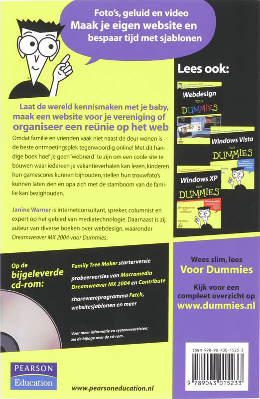 Websites maken voor Dummies, pocketeditie / Voor Dummies Websites maken voor Dummies, pocketeditie / Voor Dummies achterkant