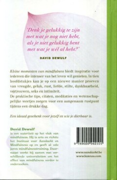 Kleine momenten van mindfulness Kleine momenten van mindfulness achterkant