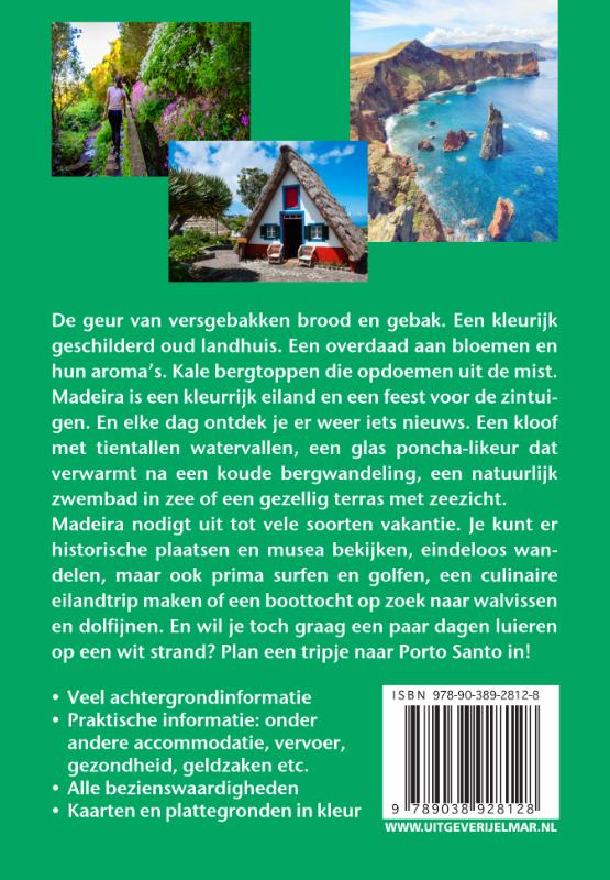 Reishandboek Madeira achterkant