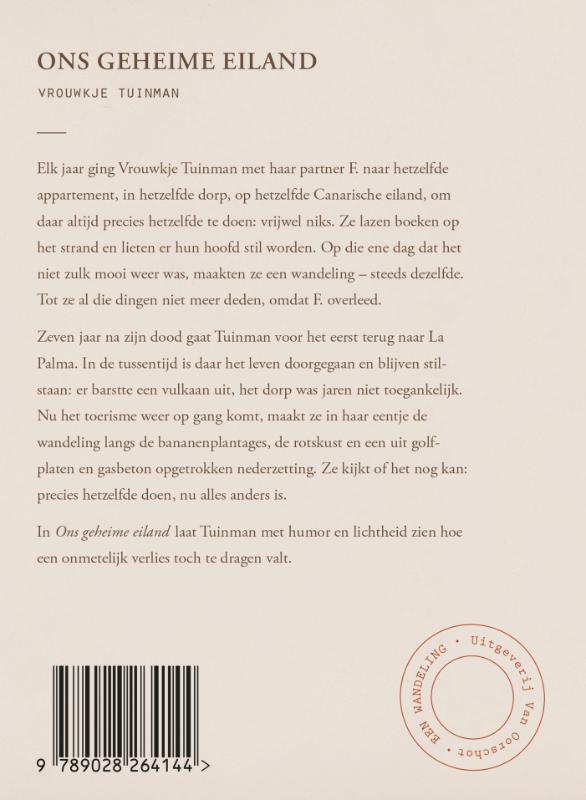 Ons geheime eiland / Terloops achterkant