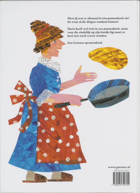 Het pannenkoekenboek / Gottmer-prentenboek achterkant