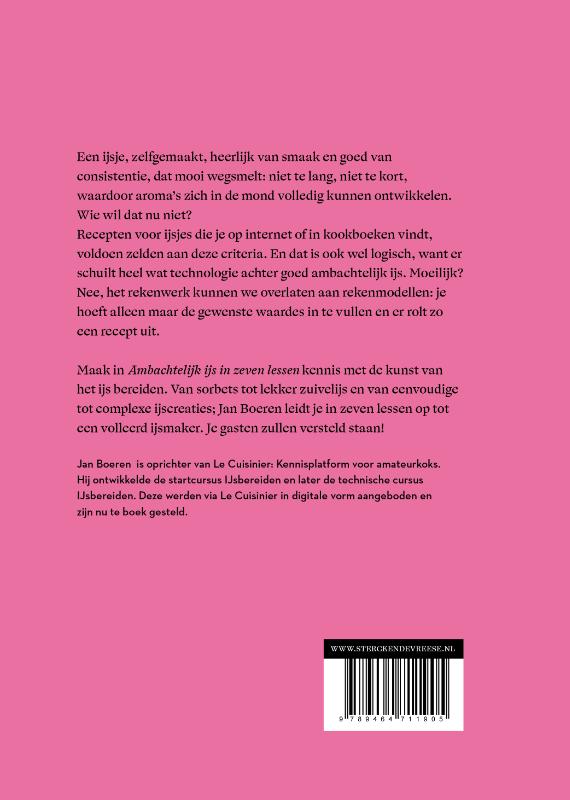 Ambachtelijk ijs in zeven lessen achterkant